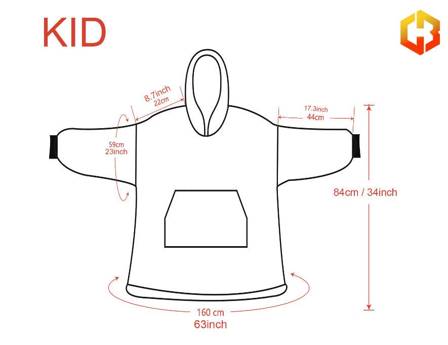 Kid Hoodie Blanket