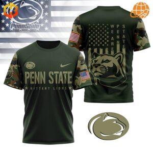 Penn State Nittany Lions Veterans Day Shirt.