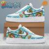 Nike Air Force 1 shoes featuring Scooby-Doo and Christmas decorations.