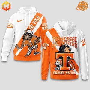 Orange Tennessee Volunteers hoodie with 