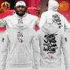 Arizona Cardinals NFL Inspire Change hoodie front and back views, worn by model and product image.