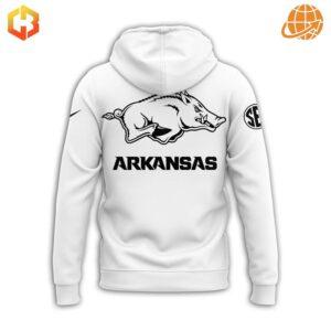 A hoodie expressing hope and faith in the Razorbacks.