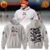 Front view of Be A Change Maker Cincinnati Bengals Hoodie with text and Bengals logo.