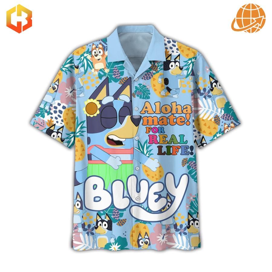 Bluey This Is My Hawaiian Shirt