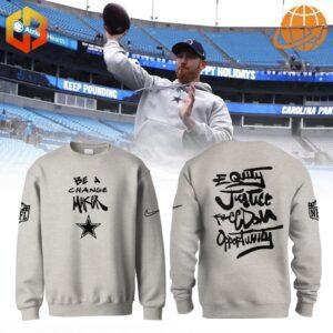 Lead by example in the Dallas Cowboys Equity Justice Freedom Opportunity Sweatshirt