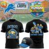 Complete your look with the Detroit Lions NFL Simpson Funday Football Shirt