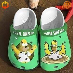 Step into Springfield style with these hilarious Homer Simpson Crocs Shoes