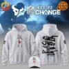 Houston Texans NFL Inspire Change 2025 Hoodie front view