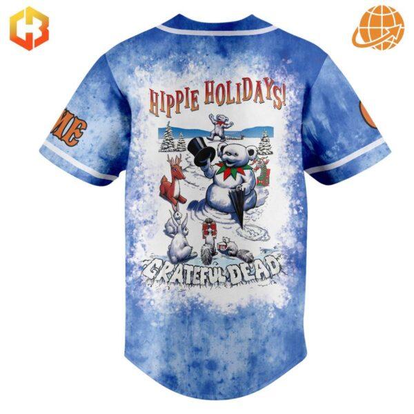 Comfy Baseball Jersey for Grateful Dead Fans
