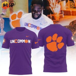 Lightweight Clemson Tigers Uncommon shirt with breathable fabric