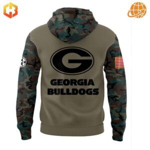 Georgia Bulldogs Camo Hoodie