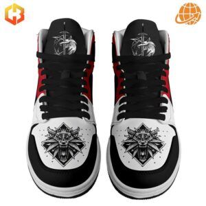 NEW The Witcher The Wolf Air Jordan 1 Shoes