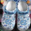 Step into Tar Heel territory with these white North Carolina Tar Heels Crocs Shoes, a perfect blend of comfort and Carolina pride!