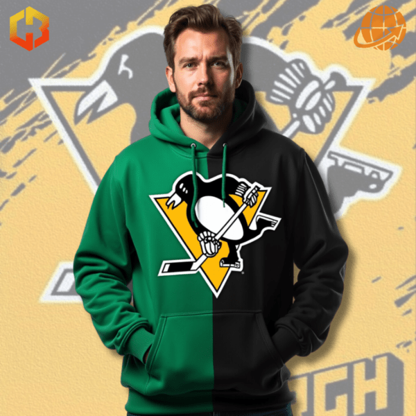 Comfortable and stylish Pittsburgh Penguins hoodie, featuring the team's iconic penguin logo