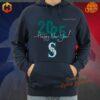 Seattle Mariners unisex hoodie – Must-have fashion for New Year 2025.