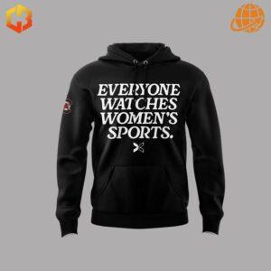 South Carolina Gamecocks hoodie with a design celebrating women's sports