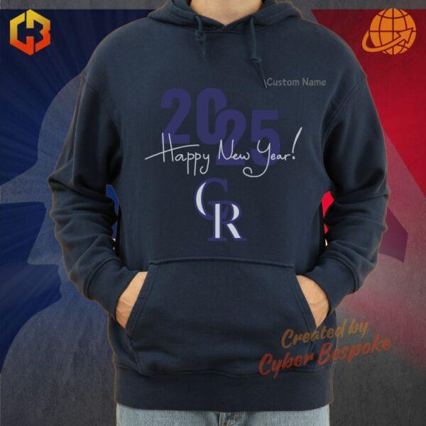 Stylish Colorado Rockies unisex hoodie – perfect gift for 2025 New Year.