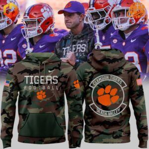 Clemson Tigers Salute to Service Death Valley Camo Hoodie