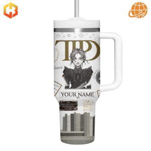 Durable and insulated Taylor Swift TPD Stanley Tumbler.