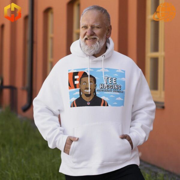 Tee Higgins Simpsons graphic hoodie