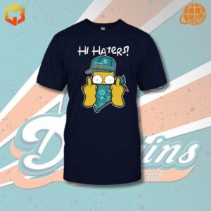 The Simpsons Christmas Gangster Hi Hater Miami Dolphins shirt