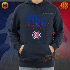 Bold Chicago Cubs unisex hoodie for 2025 New Year.