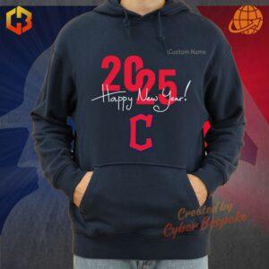 Cleveland Guardians unisex hoodie gift for New Year 2025.