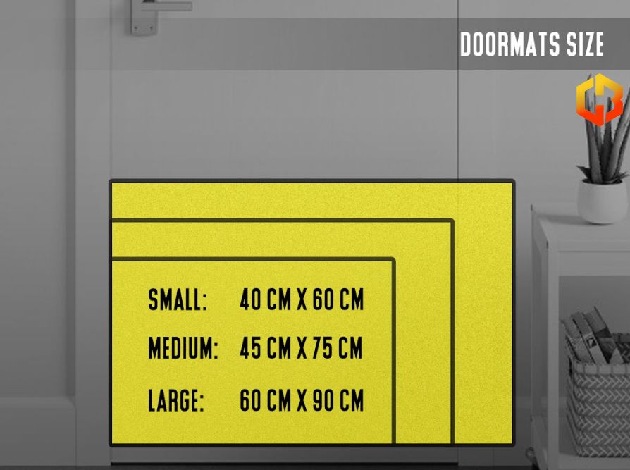 Doormat Size Chart At Cyber Bespoke