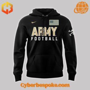 Unique Army Black Knights Football Coach Jeff Monken Hoodie featuring immersive 3D designs that redefine casual wear.