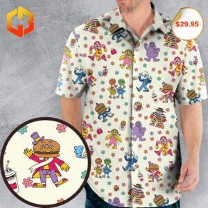 A vibrant 2025 Hawaiian shirt featuring 