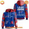 Versatile Buffalo Bills Afc East Champions Hooded Baseball Jacket designed for comfort, style, and durability.