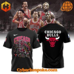 Front and back view of Chicago Bulls Warren Lotas Shirt