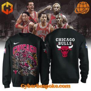 Front and back view of Chicago Bulls Warren Lotas Sweatshirt