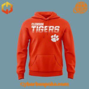 Clemson Tigers Football Traning Camp Orange Hoodie perfect for everyday wear.