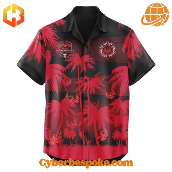 Premium Coachella Valley Firebirds Hawaiian Shirt featuring high-definition 3D prints and exceptional comfort.