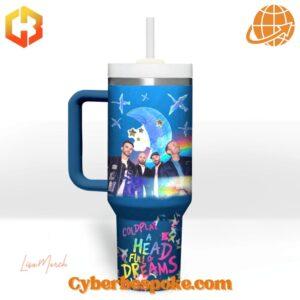 Stylish Coldplay A Head Full Of Dreams # Fan Tumbler Oz tumbler, designed to keep drinks at the perfect temperature all day