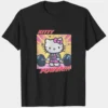 Cute Hello Kitty gym shirt designed for fitness lovers with playful graphics