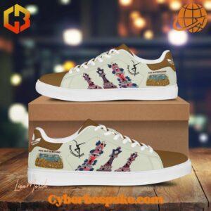 Limited edition Dave Matthews Band Stan Smith sneakers with custom artwork and logos