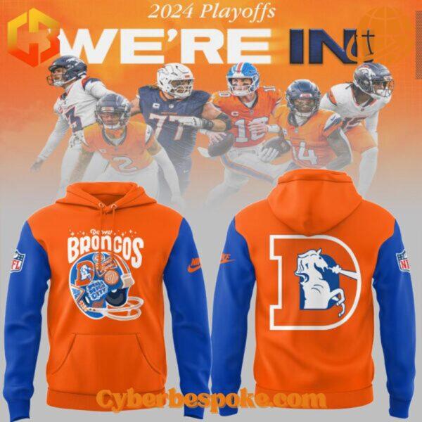 Denver Broncos 2025 hoodie with a throwback design inspired by the 1977 season