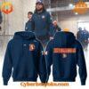 Unique 3D-designed Denver Broncos Navy Hoodie, blending artistic visuals with everyday wear.