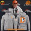 Denver Broncos Sean Payton Grey Hoodie perfect for everyday wear.