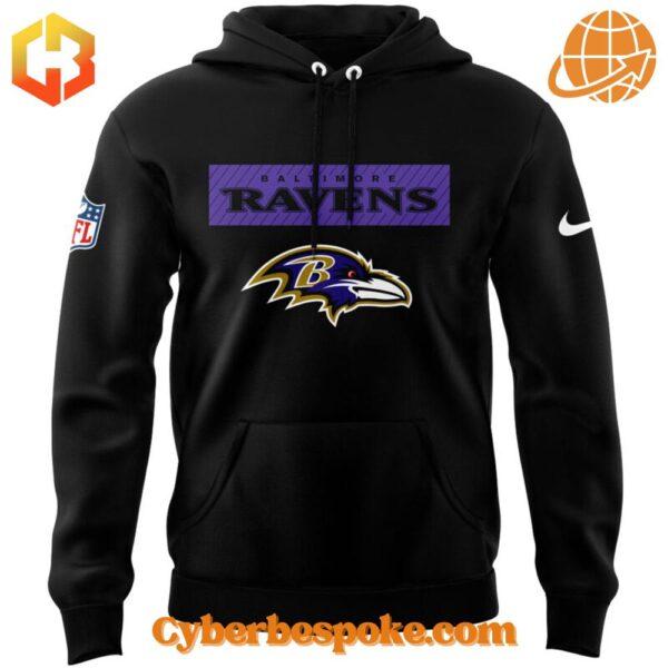 Front view of Derrick Henry Baltimore Ravens Angry Runs Hoodie.