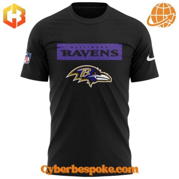 Front view of Derrick Henry Baltimore Ravens Angry Runs T-Shirt.