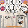 Detroit Pistons Hello Kitty Hoodie front and back view