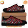 High-quality Disturbed Band Skull Stan Smith Shoes featuring breathable materials and durable soles.