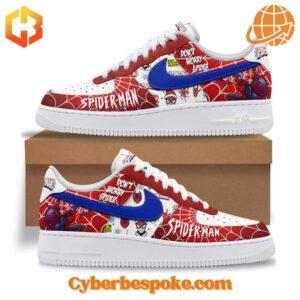 The unisex Don't Worry Spider Man Nike Air Force Shoes is designed to keep you moving in style