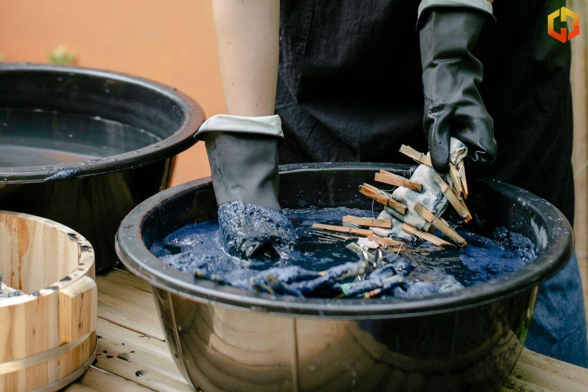 Fabric Dyeing Involves Immersing The Fabric In A Dye Bath, Where The Dye Molecules Bond With The Fabric Fibers, Altering Its Original Color