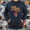 Florida Panthers unisex hoodie in red and navy, featuring the team’s logo, a stylish and cozy gift for fans.