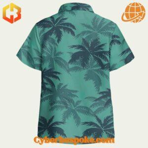 Stylish GTA Vice City-themed Hawaiian shirt for casual wear with a retro vibe