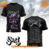 Full view of Ghost Band World Tour 2025 Shirt showcasing unique design.